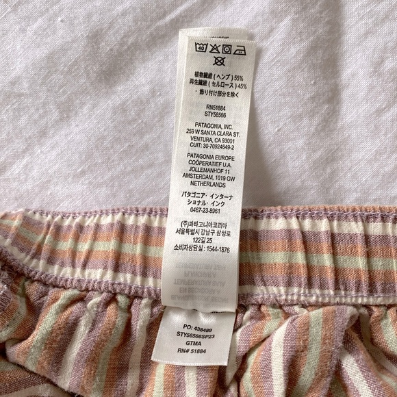 Patagonia Garden Island Pants Size Medium - Picture 4 of 4